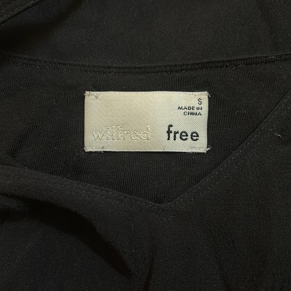 Aritzia Black Slip Dress - Picture 3 of 4